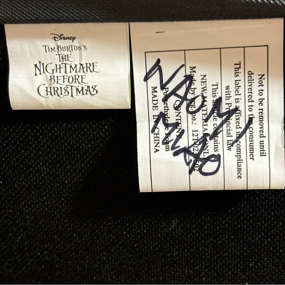 Disney The nightmare before Christmas Jack Skellington covered zip up binder - Picture 10 of 11